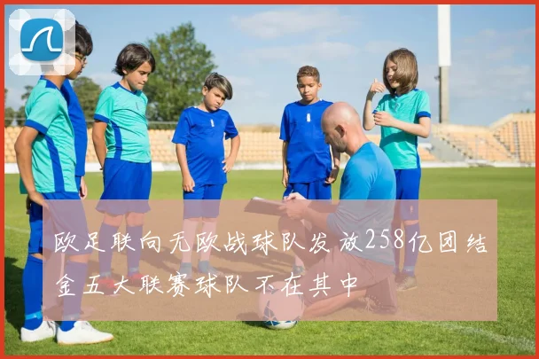 欧足联向无欧战球队发放258亿团结金五大联赛球队不在其中